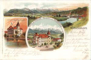 Hotel Reisert Postkarte Wolfratshausen