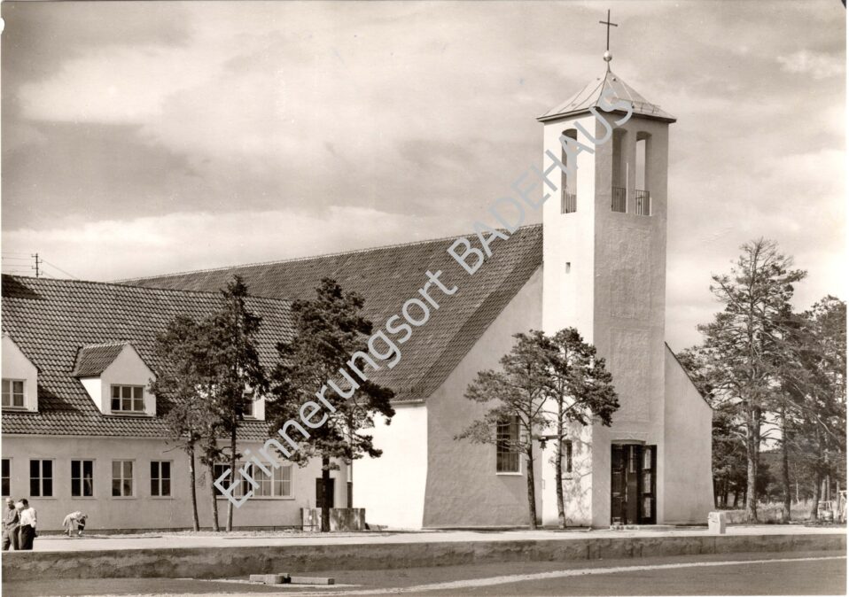 Die ehemalige Synagoge wurde zur Kirche St. Josef der Arbeiter, 1958.