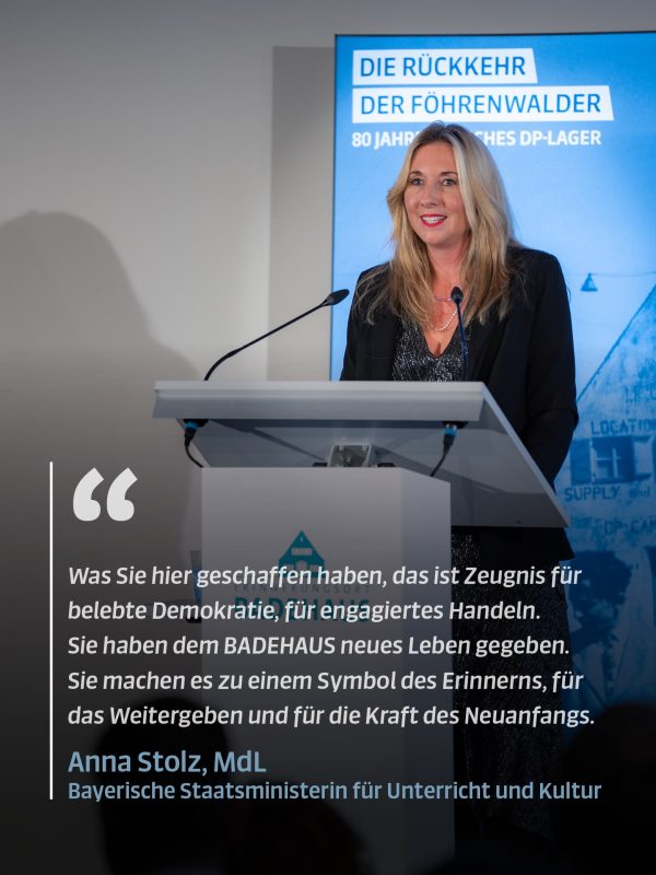 Staatsministerin Anna Stolz